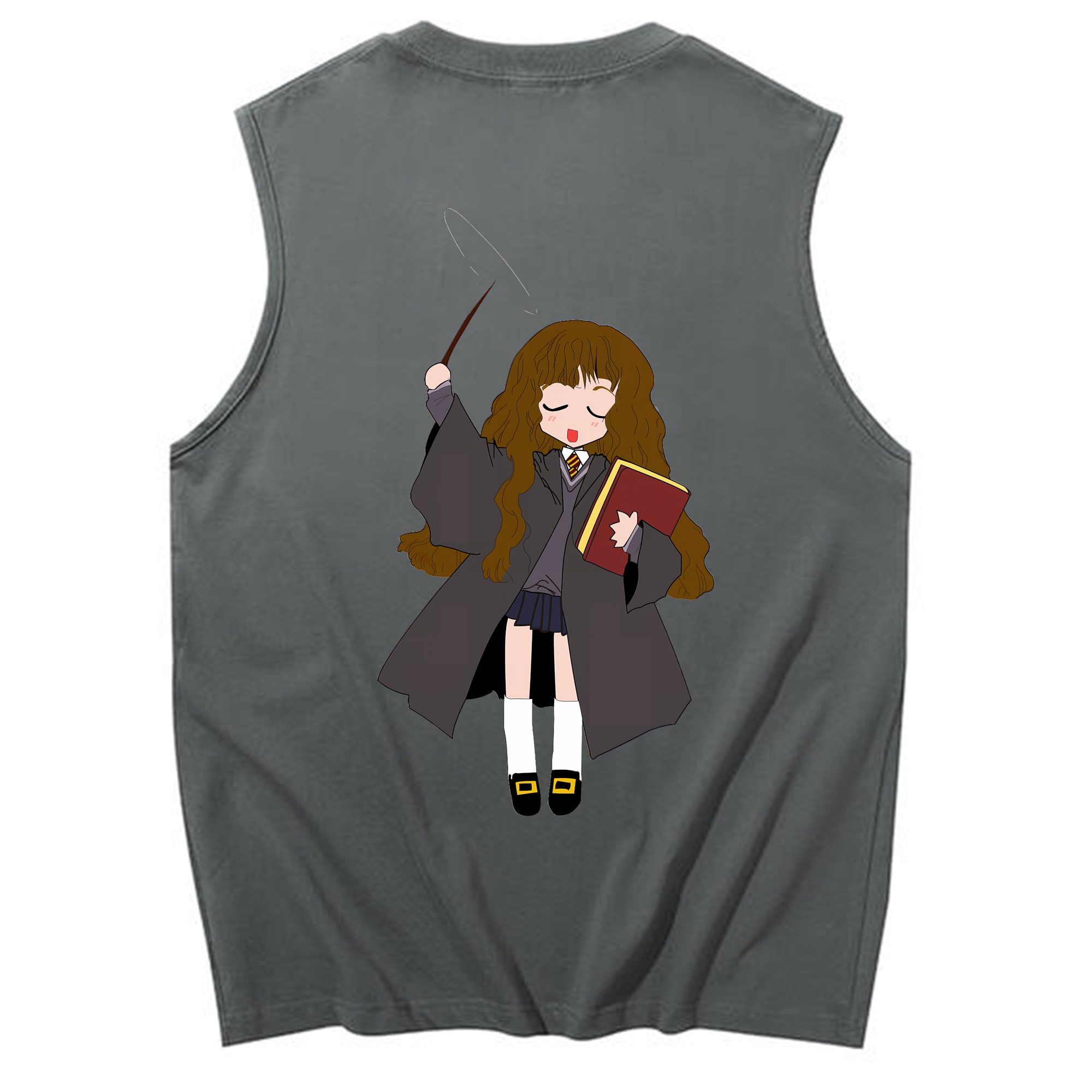 （画像用） Harry Potter ハリー・ポッターシリーズ コットン100％タンクトップ（背面プリント）